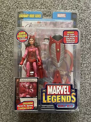 Buy Marvel Legends Legendary Rider Scarlet Witch Action Figure Toybiz 2005 • 11£