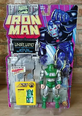 Buy Iron Man Whirlwind Vintage Toybiz 1995 Scarce Action Figure 🔥 • 19.99£