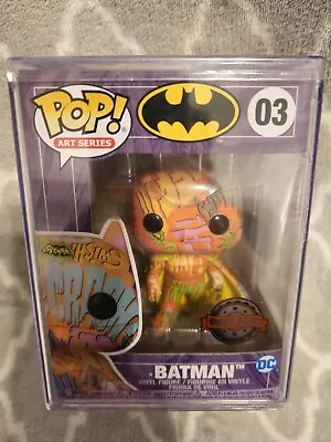 Buy Funko Pop Art Series Batman 03 Limited Edition In Sealed Hard Stack Protector • 10£