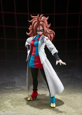 Buy Bandai S.H.Figuarts Dragon Ball Fighterz Android 21 White Jacket Coat • 116.60£