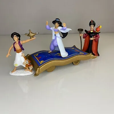 Buy Disney Aladdin Action Figure Bundle Mattel 1993  Jasmine Jafar Flying Carpet • 15.99£