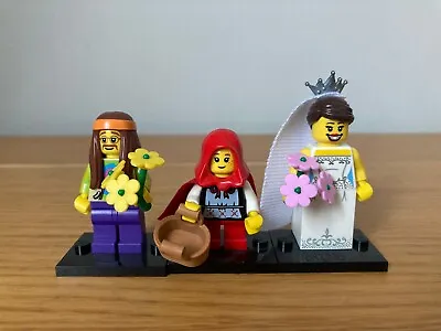Buy Lego Minifigures Series 7 - Hippie, Bride, And Grandma Visitor • 0.99£