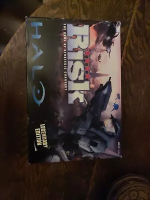Buy Risk Halo Legendary Edition Board Game Hasbro Used Complete With Box • 23£