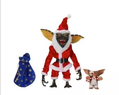 Buy NECA Gremlins Stripe & Gizmo Santa 7 Inch Action Figure 2-Pack 30709 • 43£