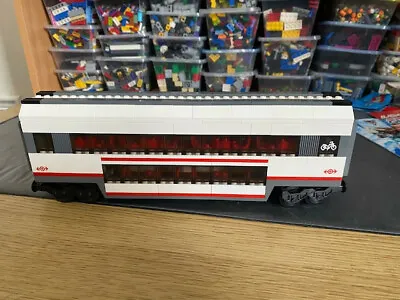 Buy LEGO City Passenger Train 60051 LONG DOUBLE DECKER MIDDLE CAR  (0)-2 • 39£