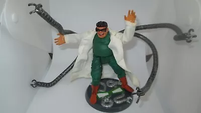 Buy Toybiz Marvel Spiderman Sinister Six 6.5  Figure Doc Ock Dr Octopus With Stand • 14.99£