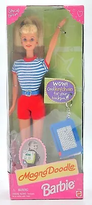 Buy 1998 Magna Doodle Barbie Doll / Special Edition / Mattel 23275, NrfB, Original Packaging • 46.13£