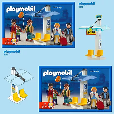 Buy Playmobil 3171 /  9813 * AIRPORT BUS STOP * Spares * SPARE PARTS SERVICE * • 0.99£