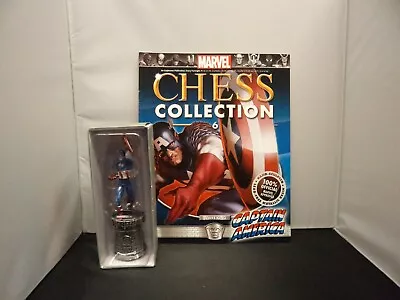 Buy Eaglemoss Marvel Chess Collection Issue 7 Cap America • 4.99£