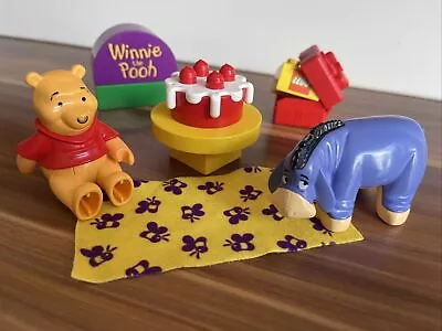 Buy Lego Duplo Winnie The Pooh  EEYORE'S BIRTHDAY SURPRISE #2982 RARE Vintage Full • 35£