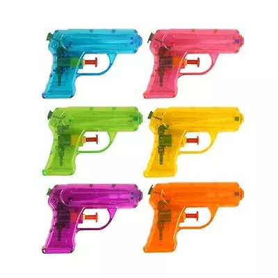 Buy New Small Plastic Water Gun 11cm - Pinata Toy Loot/Party Bag Fillers Kids • 1.99£