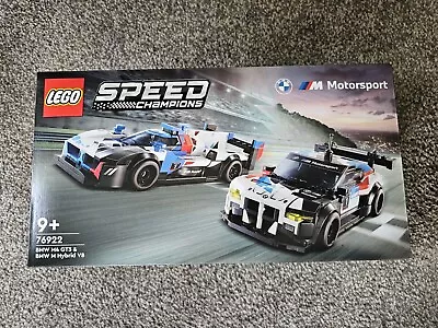 Buy LEGO Speed Champions 76922 BMW M4 GT3 & BMW M Hybrid V8 Race Cars Age 9+ NEW • 28£