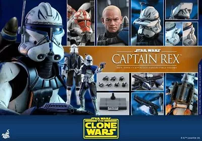 Buy In Stock Hottoys Hot Toys Tms018 Star Wars Clone Captain Rex 1/6 Scale Figure • 637.33£