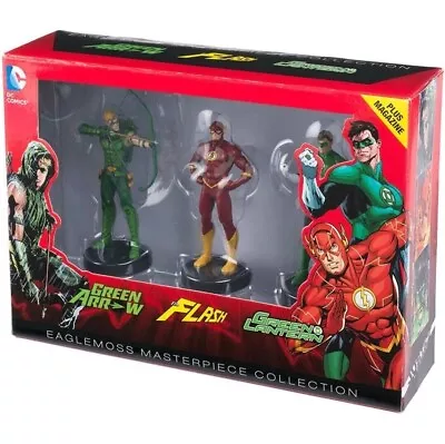 Buy Eaglemoss Masterpiece Collection Justice League Green Arrow Lantern & Flash NEW • 19.99£