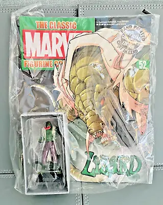 Buy Eaglemoss Marvel Classic Collection Lizard No 52 Display Figure And Mag • 7.99£