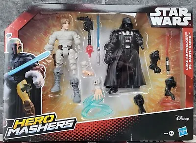 Buy Star Wars Hero Mashers - Luke Skywalker Vs. Darth Vader - Disney/Hasbro BNIB • 15£