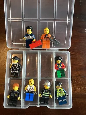 Buy Lego Minifigures Bundle Excellent Condition And Storage Box. • 4£