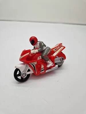 Buy Red Hot Wheels Friction Motorcycle With Stunt Driver Fair Condition  • 6.49£