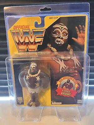 Buy 1993 WWF Hasbro Series 7 Kamala MOC Wwe • 110£