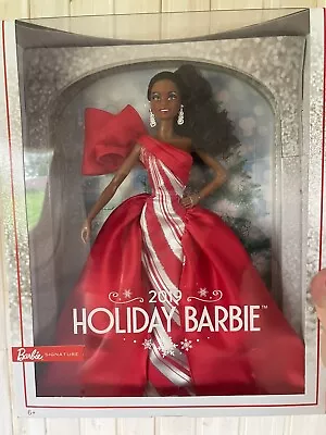 Buy Happy Holidays Barbie Doll 2019 (Mattel FXF02), NEW & ORIGINAL PACKAGING, NRFB • 123.84£