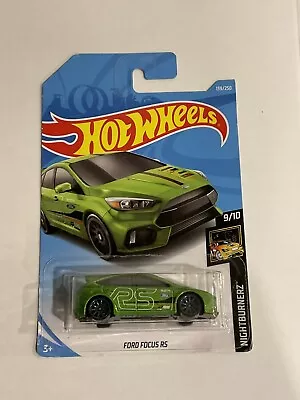 Buy Ford Focus RS Green Long Card - Hot Wheels • 9.99£
