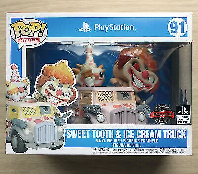 Buy Funko Pop Rides - PlayStation - Twisted Metal - Sweet Tooth & Ice Cream Truck #9 • 32.58£