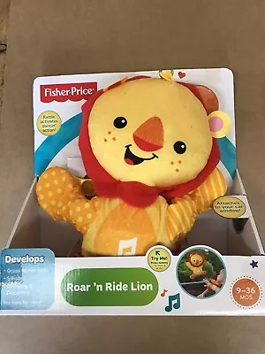 Buy Fisher Price Toy Roar 'n Ride Lion Car Window Suction Toy Long Journey Fun. • 29.99£