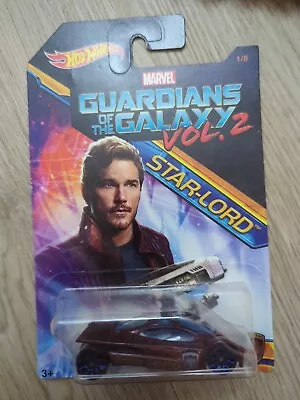 Buy Hot Wheels Marvel Guardians Of The Galaxy Vol.2 Star-Lord Sling Shot Car • 8£