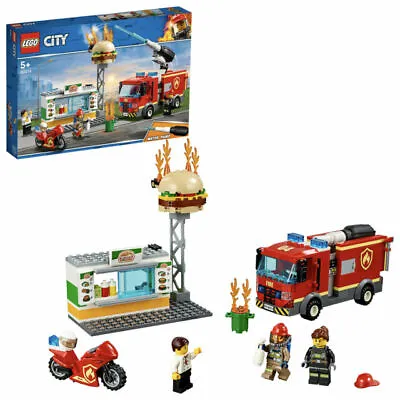 Buy LEGO CITY: Burger Bar Fire Engine Rescue (60214) New Sealed • 24.95£