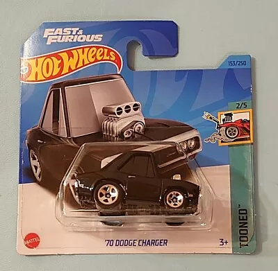 Buy Hot Wheels ‘70 Dodge Charger Tooned Fast & Furious. New Collectable Model Car.  • 4£