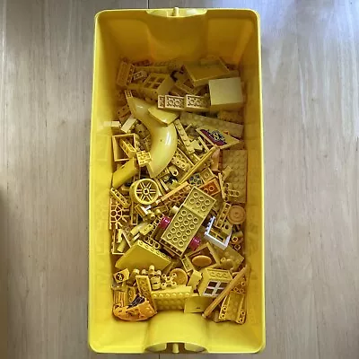 Buy LEGO 500g Bundle - Job Lot Of Bricks Plates Parts Pieces - Yellow • 8.99£