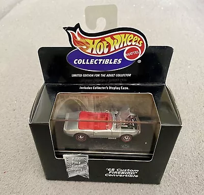 Buy Hot Wheels 68 Custom Firebird Convertible Limited Edition With Display Case • 5£