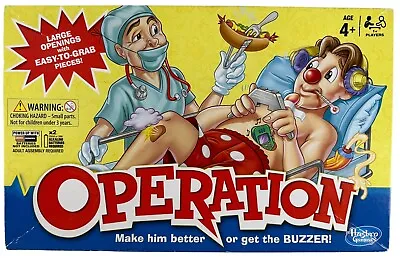 Buy Operation Game By Hasbro Gaming 2013 - Large Openings (4yrs+) ~ Complete • 11.90£