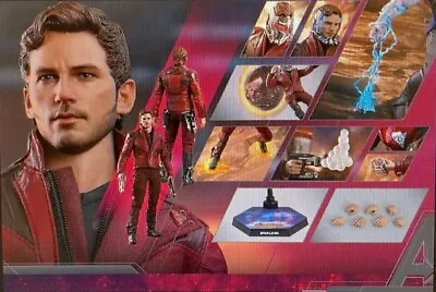 Buy StarLord Action Figure Infinity War 1/6 Hot Toys_MMS539 • 240£