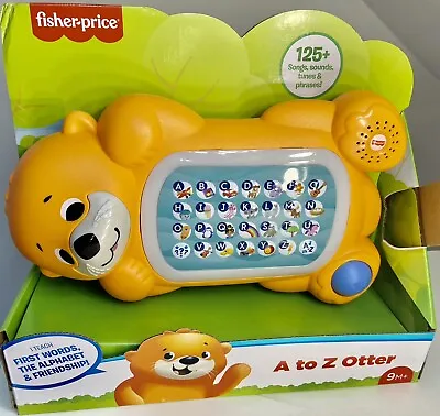 Buy Fisher-Price A To Z Otter  125 + Songs Sounds Tunes And Phrases YJN001 NG • 11.99£
