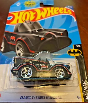 Buy Hot Wheels 2021 - Classic TV Series Batmobile - Batman Long Card New Sealed • 6.99£