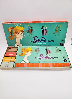 Buy Vintage 1960 Original Barbie Queen Of The Prom Board Game • 94.49£