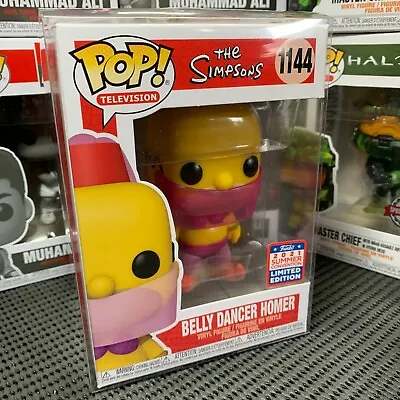 Buy Funko Pop The Simpsons Belly Dancer Homer SDCC 2021 #1144 Limited + Protector • 22.99£