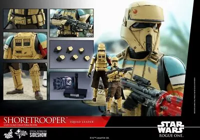 Buy HOT TOYS Rogue One: A Star Wars Story 1/6 Shoretrooper Squad Leader MMS592 • 342.36£