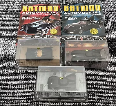 Buy Eaglemoss Batman Automobilia Collection Diecast Model Car Bundle & Magazines • 7£