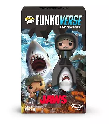 Buy Funko POP FUNKOVERSE Strategy Game : Jaws [Includes 2 POP Figures] • 14.99£