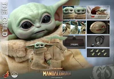 Buy In Stock Hot Toys Qs018 The Mandalorian 1/4 Scale Figure Child Grogu • 384.56£