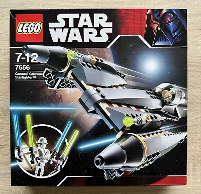 Buy Lego 7656 Star Wars General Grievous Starfighter Brand New Sealed FREE POSTAGE • 109.99£