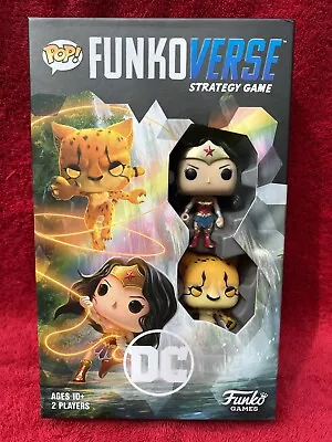 Buy Funko - Funkoverse: Strategy Game (DC Comics - Wonder Woman 2PK) POP! **NEW** • 3.99£