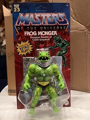 Buy Masters Of The Universe Origins FROG MONGER Figure MOTU Mattel Creations In Hand • 70£