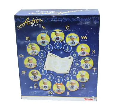 Buy Astro Baby Zodiac Sign Twin Toy Doll 45cm Simba 90s NEW ORIGINAL PACKAGING • 86.31£