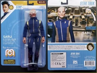 Buy MEGO Star Trek SARU Discovery 8  Official Action Figure Toy Marty Abrams *NEW* • 8.98£
