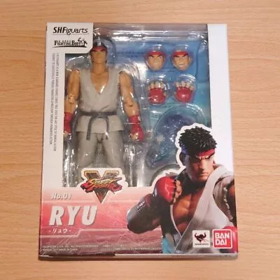Buy S.H. Figuarts RYU Street Fighter V Action Figure Bandai Tamashii Nations Japan • 138.16£