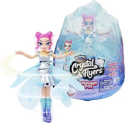 Buy Hatchimals Pixies, Crystal Flyers Starlight Idol Magical Flying Pixie With Ligh • 58.20£