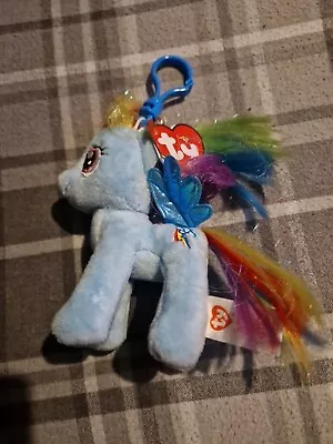 Buy My Little Pony Rainbow Dash Ty Key Chain • 4£
